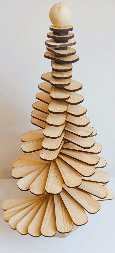 Weihnachtsbaum - Lamellen - Fichte/Weißtanne - ca. 75 cm Höhe