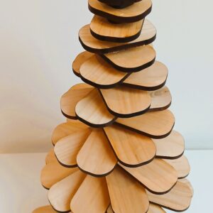 Weihnachtsbaum - Lamellen - Wildkirsche - ca. 50 cm Höhe
