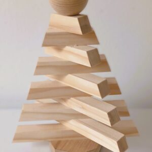 Weihnachtsbaum - Kantholz - Fichte/Weißtanne - ca. 25 cm Höhe