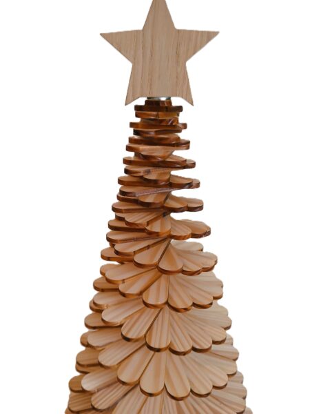Weihnachtsbaum - Lamellen - Weißtanne/Fichte - ca. 80 cm Höhe – Bild 5