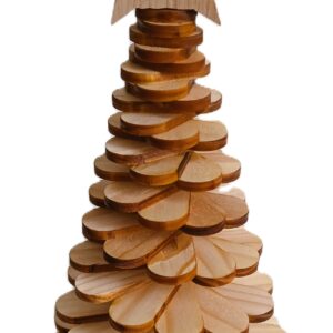 Weihnachtsbaum - Lamellen - Weißtanne/Fichte - ca. 28 cm Höhe