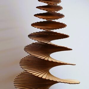 Weihnachtsbaum - Lamellen - Weißtanne/Fichte - ca. 110 cm    DIY