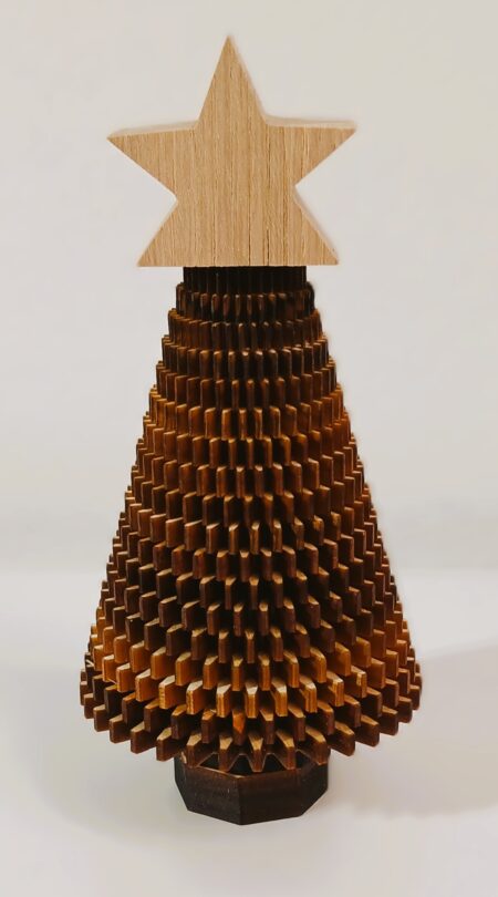 Weihnachtsbaum - Winterlinde plus - Naturfarben       ca. 13 cm – Bild 2