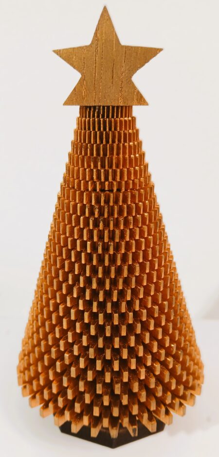 Weihnachtsbaum - Winterlinde plus -     GOLDFARBEN      ca. 18 cm