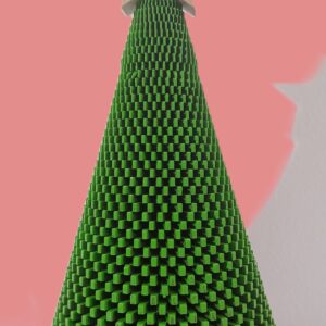 Weihnachtsbaum - Winterlindenholz plus -     GRÜN     ca. 28 cm