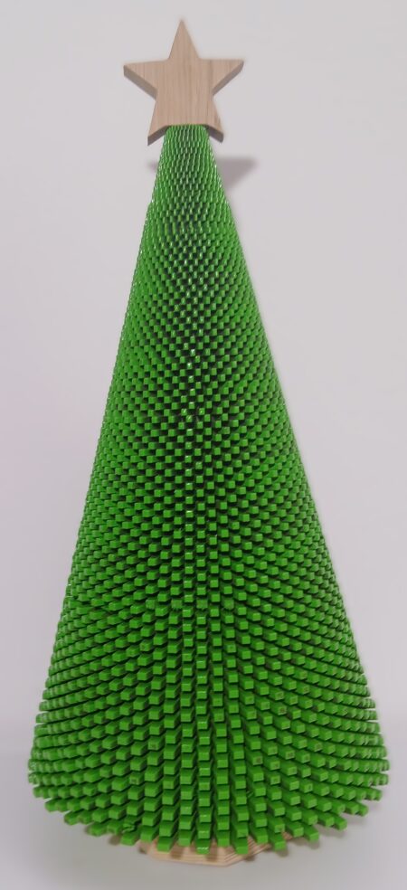 Weihnachtsbaum - Winterlindenholz plus -     GRÜN     ca. 58 cm